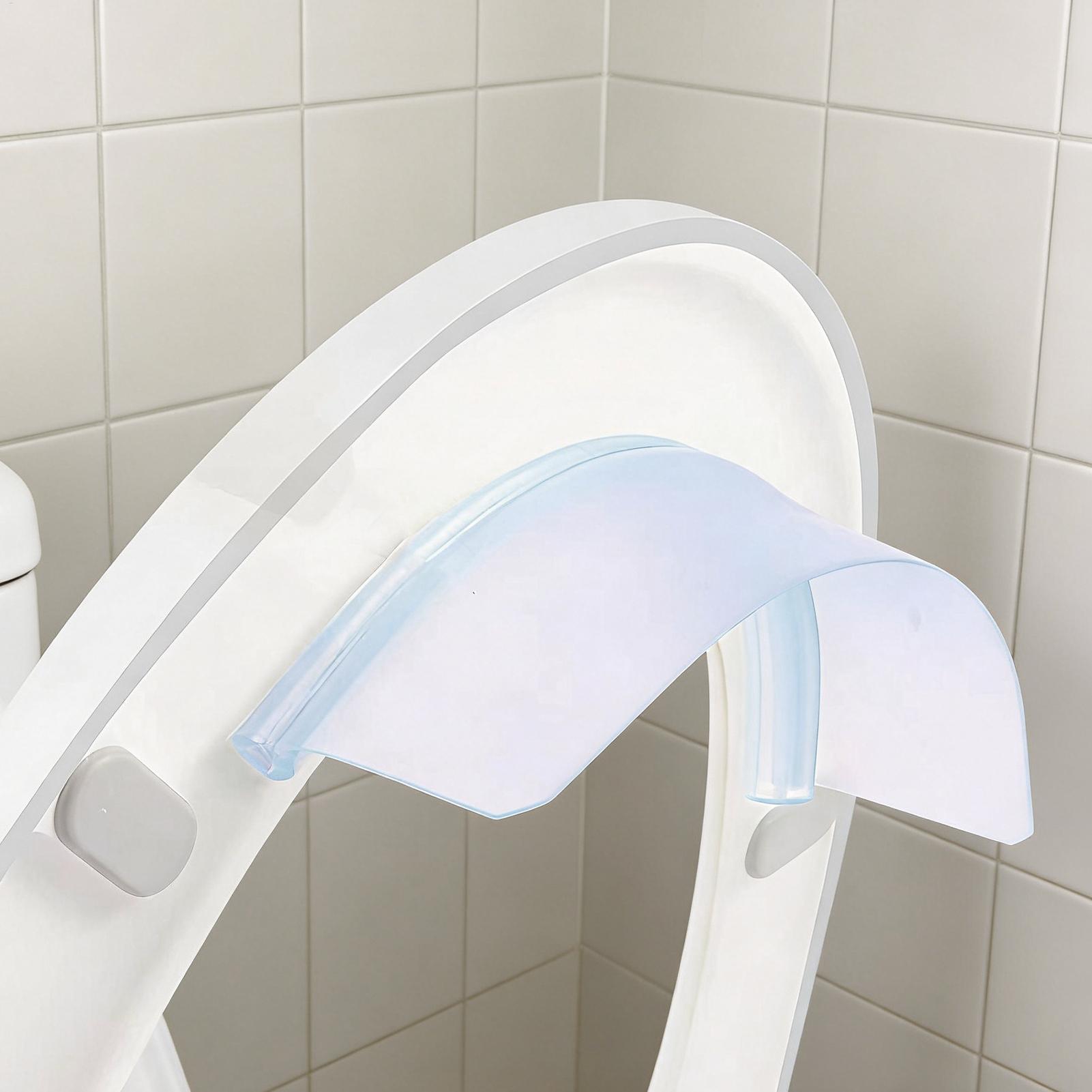 Home Bathroom With Two Toilets - Protector contra salpicaduras de orina para