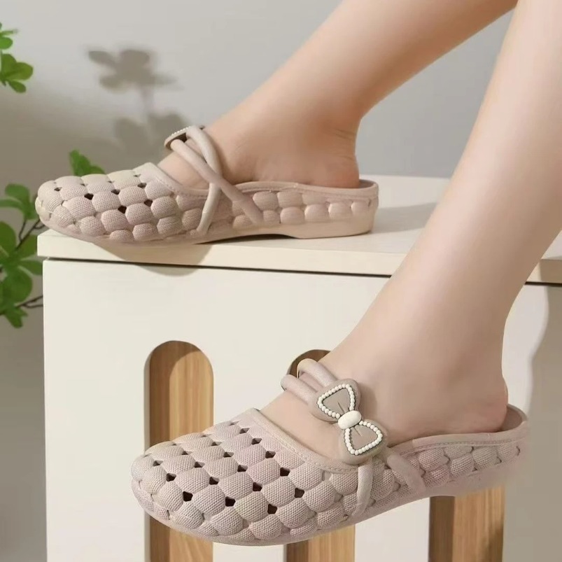 Pantuflas tejidas para mujer,  - Home Outdoor Bathroom reseña y precio