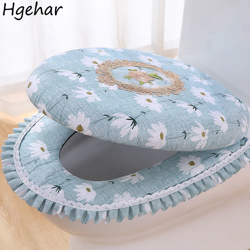 Funda de asiento de inodoro Ul - Home Bathroom With Two Toilets reseña y precio
