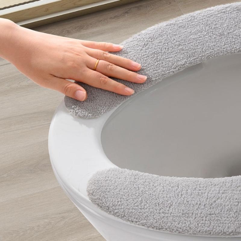 1 par de fundas de asiento de  - Home Bathroom With Two Toilets reseña y precio