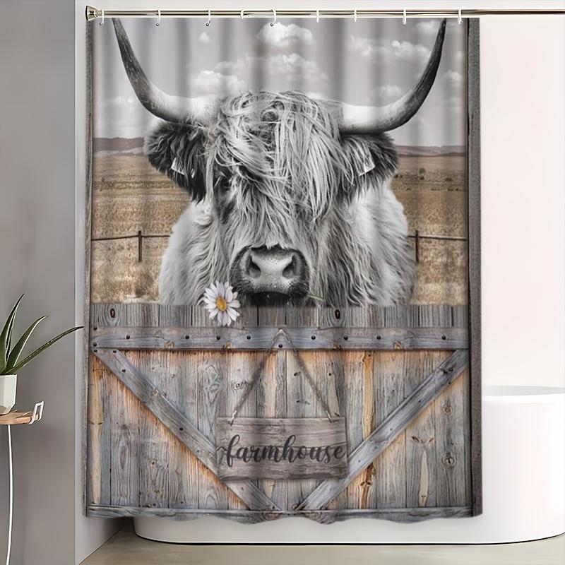 Juego de cortinas de ducha par - Home Bathroom With Two Toilets reseña y precio