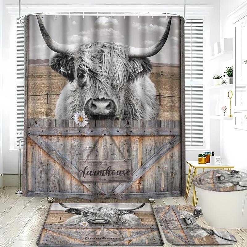 Juego de cortinas de ducha par - Home Bathroom With Two Toilets reseña y precio