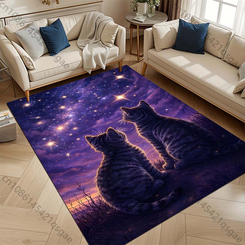 Alfombra con estampado de dos  - Home Bathroom With Two Toilets reseña y precio