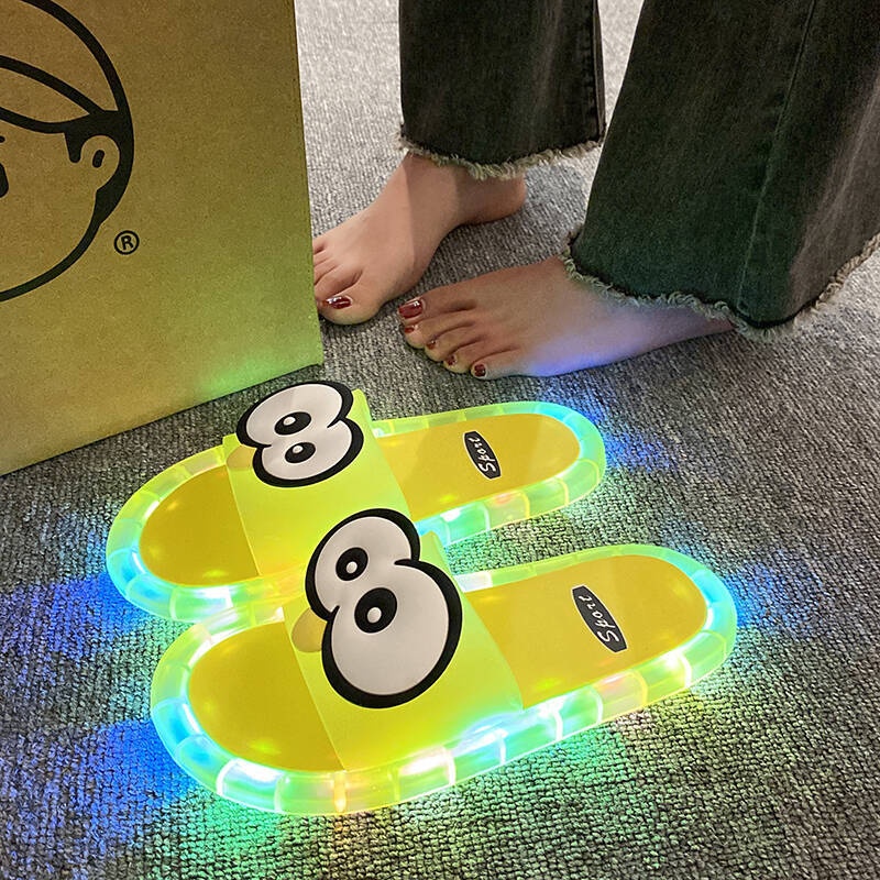 Pantuflas luminosas divertidas - Home Outdoor Bathroom reseña y precio