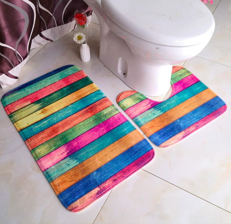 Alfombra para el Hogar, Alfomb - Home Bathroom With Two Toilets reseña y precio