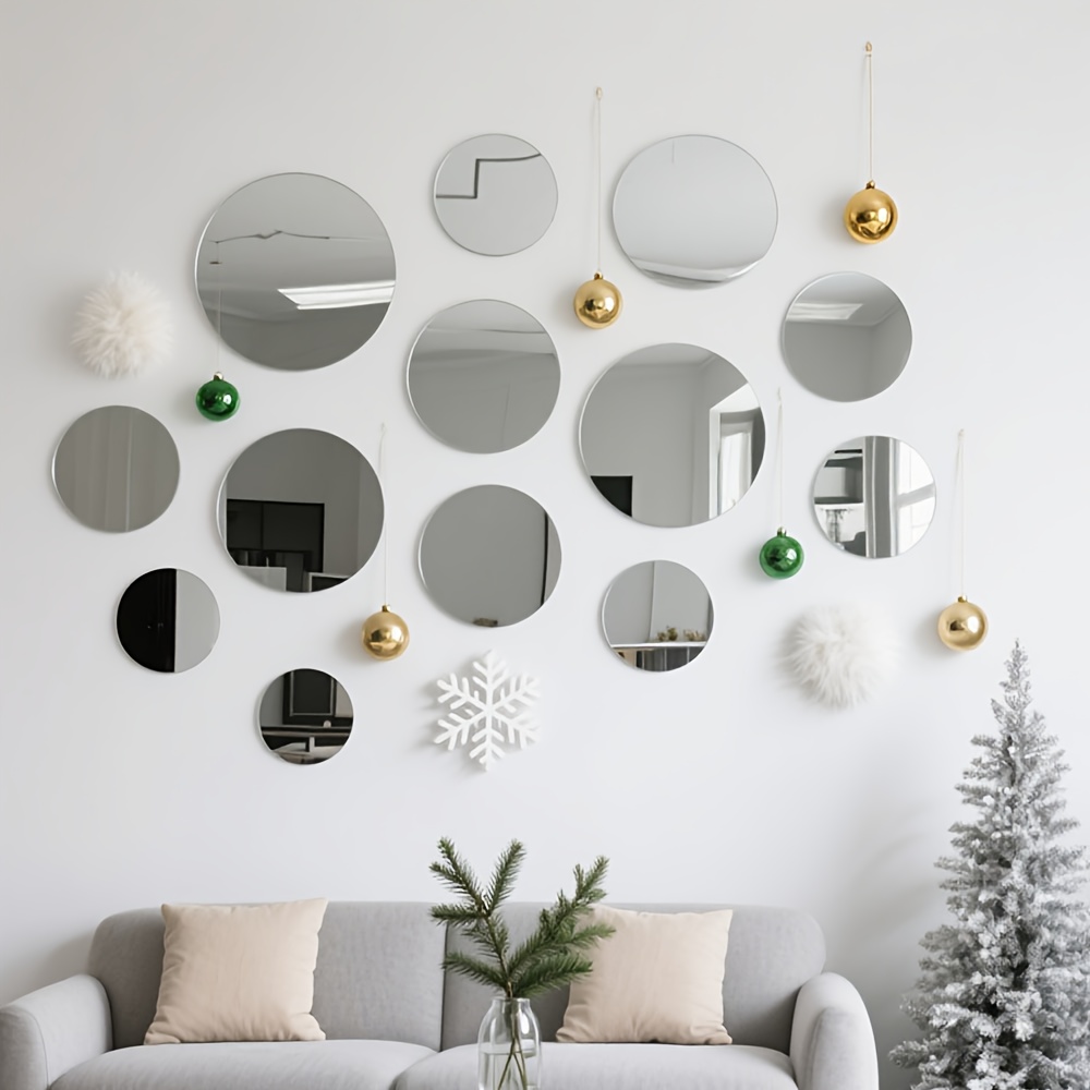 Pegatinas de pared de espejo a - Home Goods Bathroom Mirrors reseña y precio