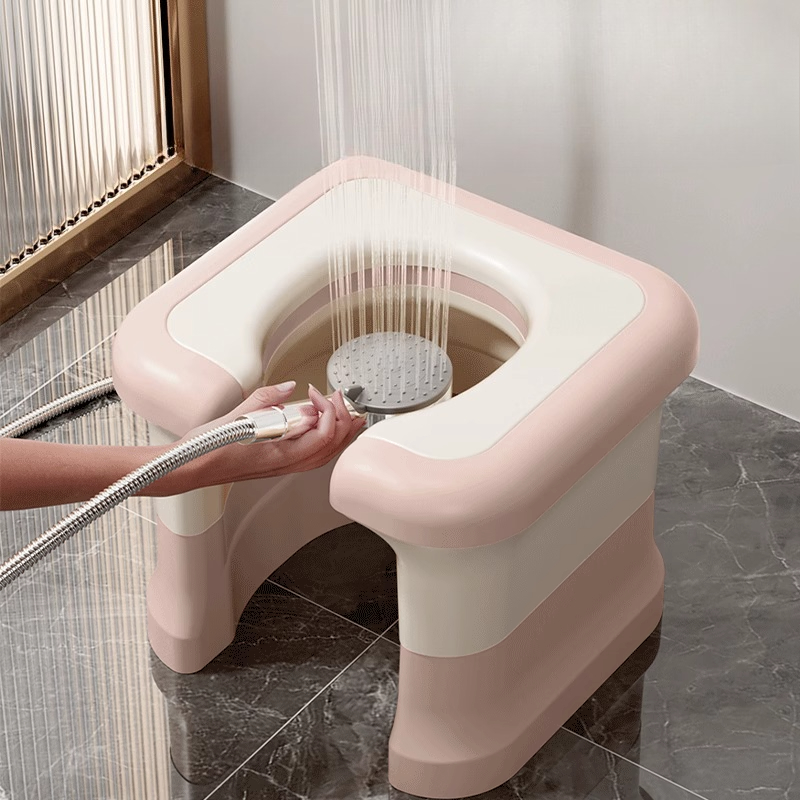 Silla cómoda portátil para uso - Home Bathroom With Two Toilets reseña y precio